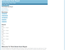 Tablet Screenshot of napaautorepairservice.com